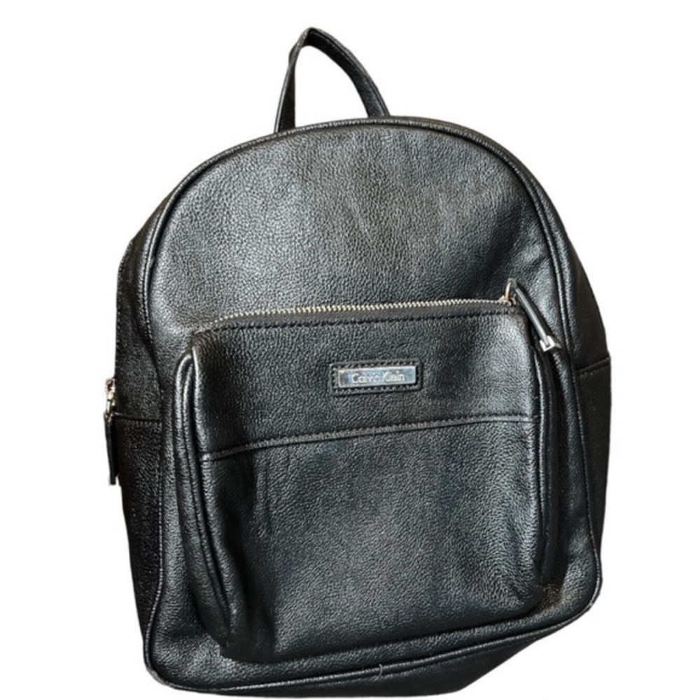 CALVIN KLEIN Black Mini Backpack